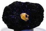 Fluorescent Zircon Crystal in Biotite Schist - Norway #351536-1